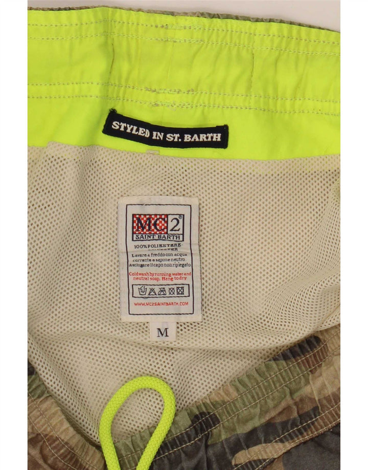 MC2 SAINT BARTH Herren Badeshorts Medium Khaki Polyester