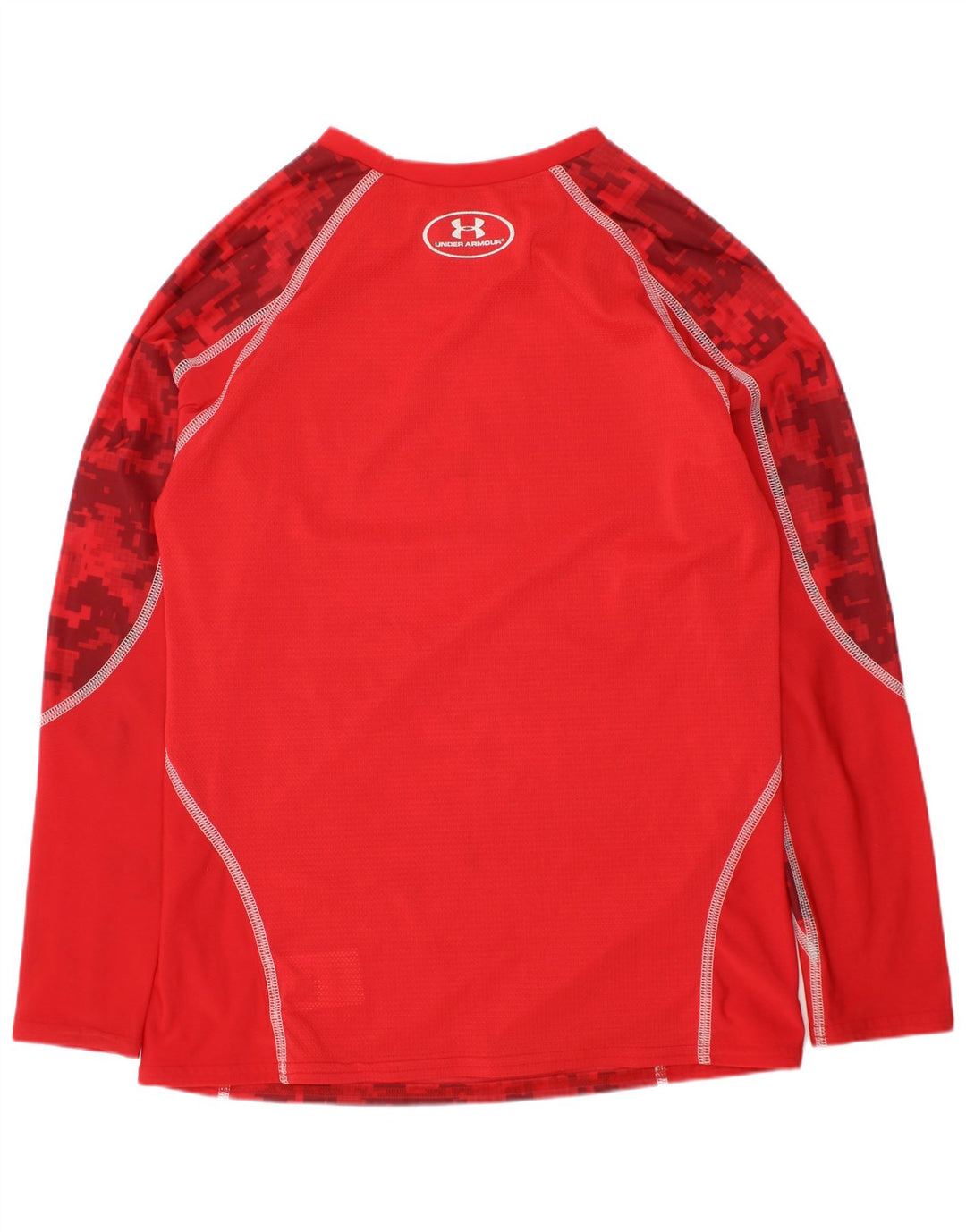 UNDER ARMOUR Jungen Heat Gear Graphic Top Langarm 13–14 Jahre XL Rot