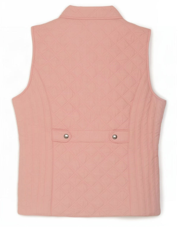 Joules Damen Steppweste UK 16 Large Pink Polyester