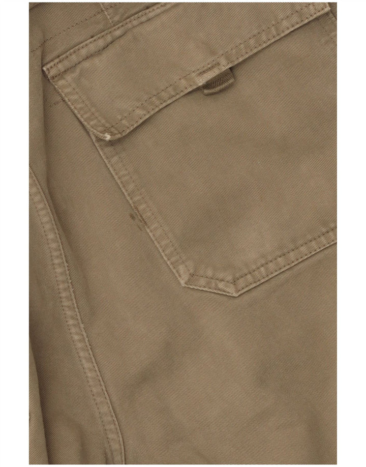 Carrera Herren gerade Cargohose W38 L33 Khaki Baumwolle