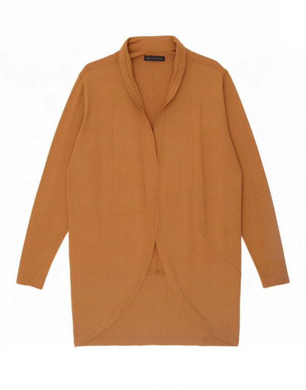 Marks & Spencer Damen Longline Open Cardigan Pullover UK 18 XL Braun