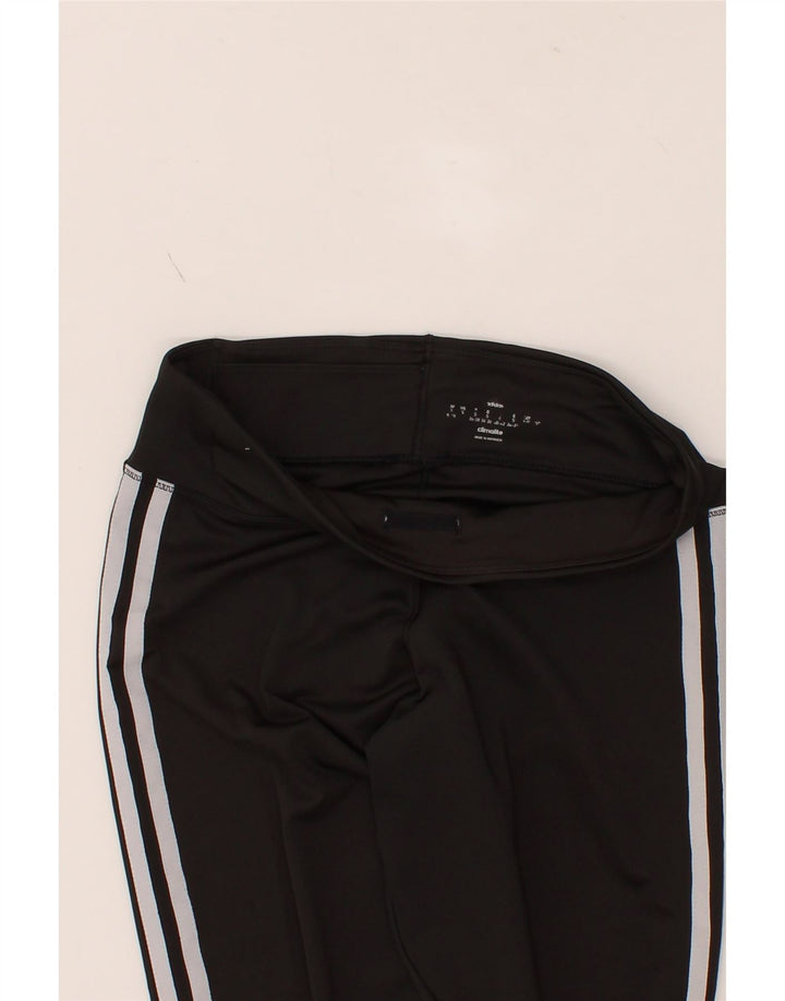 ADIDAS Womens Climalite Leggings UK 8/10 Small  Black Vintage Adidas and Second-Hand Adidas from Messina Hembry 