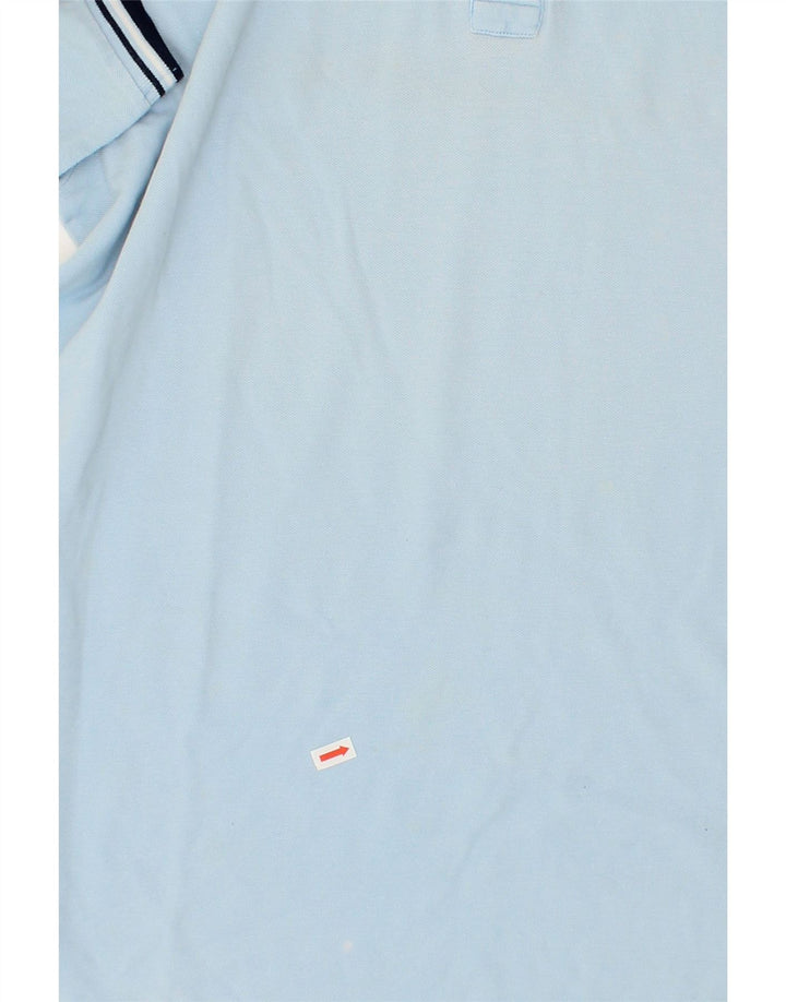 GEOX Mens Polo Shirt Large Blue Cotton Vintage Geox and Second-Hand Geox from Messina Hembry 