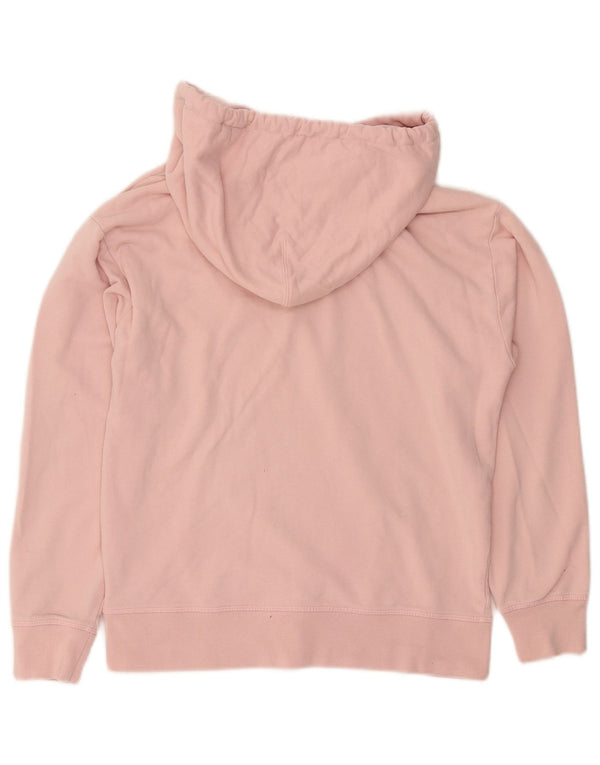Levi's Womens Graphic Oversized Hoodie Pullover UK 6 XS Rosa Baumwolle