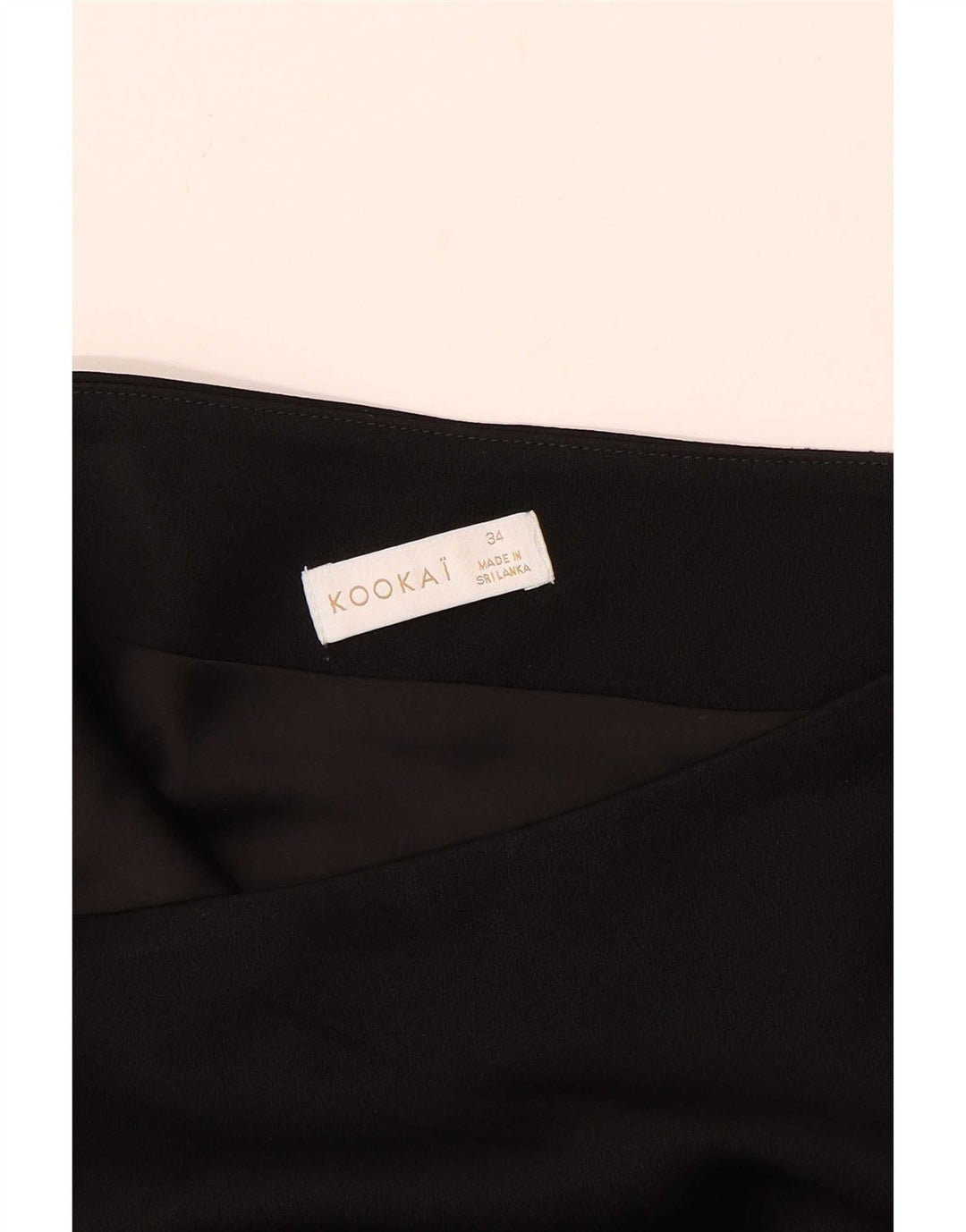 Kookai Damen One-Shoulder-Jumpsuit EU 34 XS Schwarz