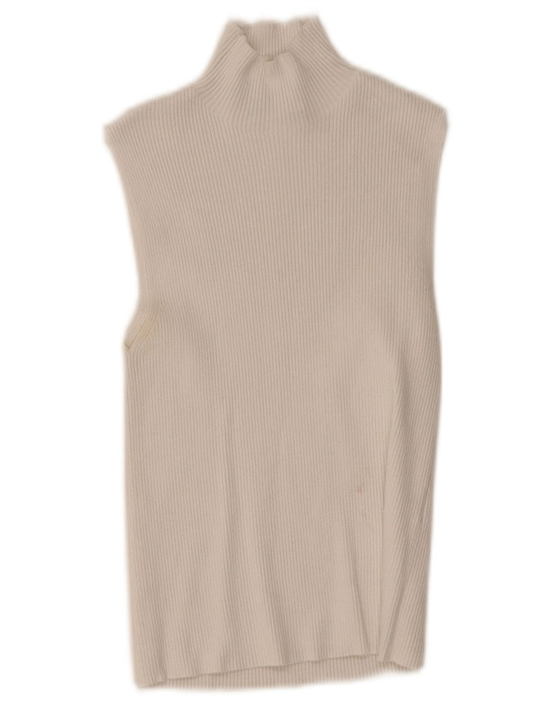 Zara Damen Weste Top UK 8 Small Weiße Viskose