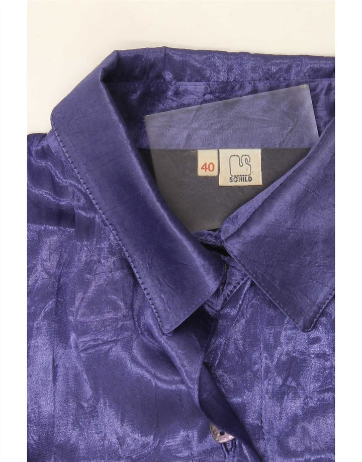 Schild Damen Hemdbluse EU 40 Mittelviolett