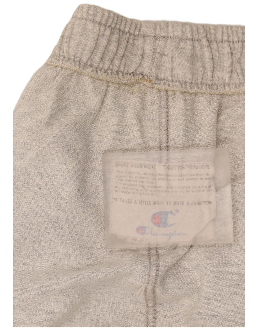 Champion Herren-Sportshorts, große, grau gesprenkelte Baumwolle