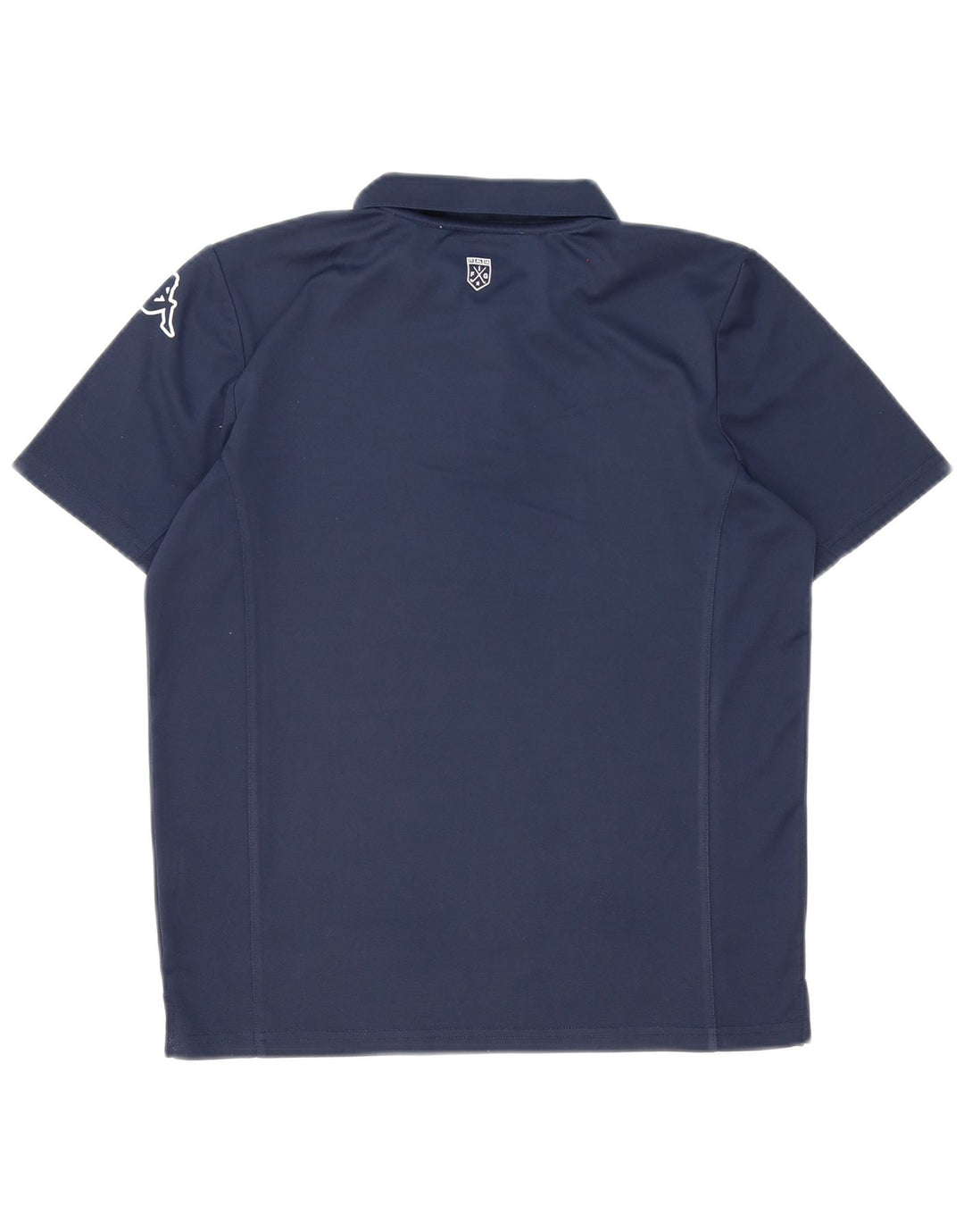Kappa Herren-Poloshirt mit Grafik, Größe S, Marineblau, Polyester