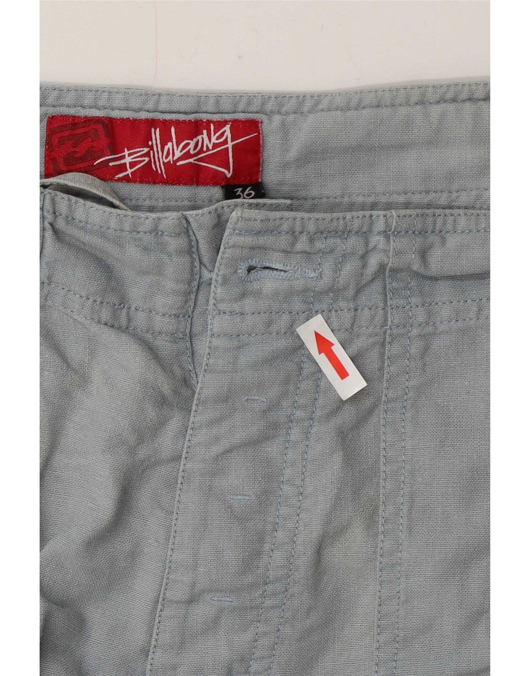 Billabong Herren Chinoshorts W36 Große blaue Baumwolle