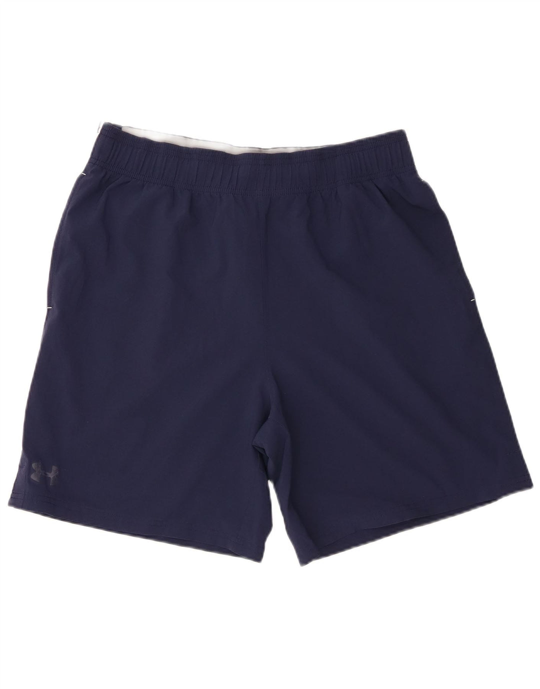Under Armour Herren-Sportshorts mit Grafik, groß, marineblaues Polyester