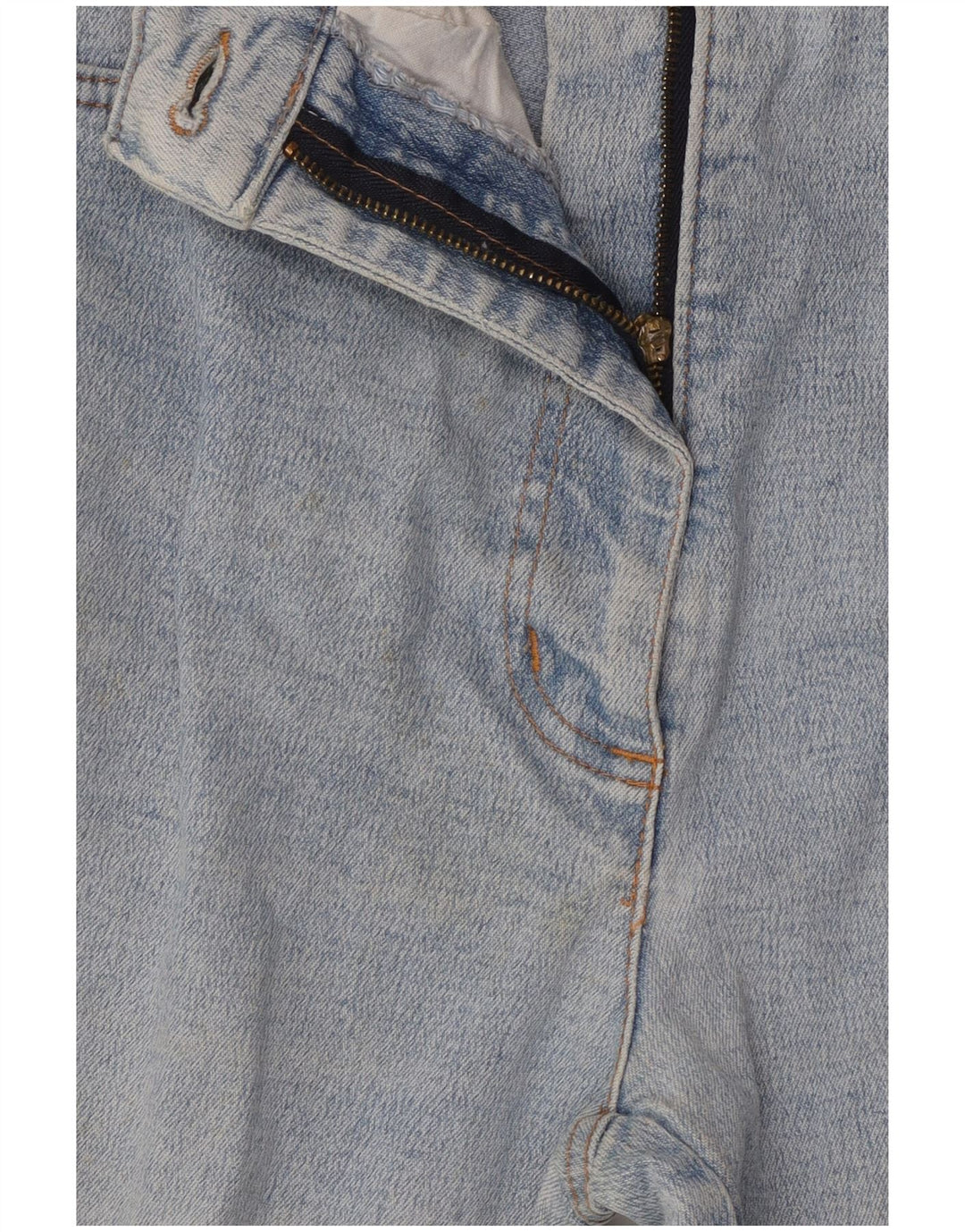 CAPPOPERA Damen High Waist Tapered Jeans IT 44 Medium W26 L26 Blaue Baumwolle