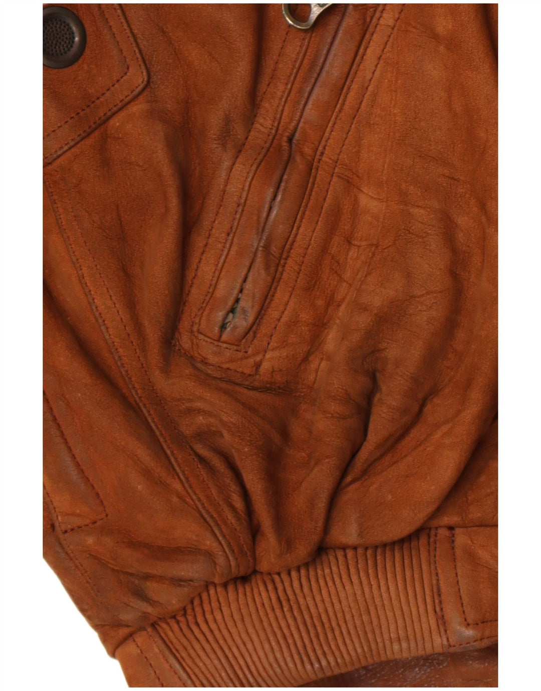 Dainese Herren Loose Fit Lederjacke IT 50 Mittelbraunes Leder