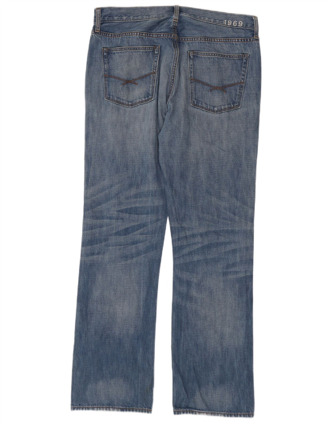Gap Herren Bootcut Jeans W34 L34 Blaue Baumwolle