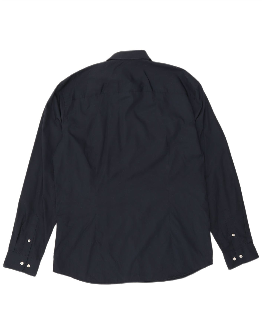 JACK & JONES Herrenhemd XL Marineblau Polyester