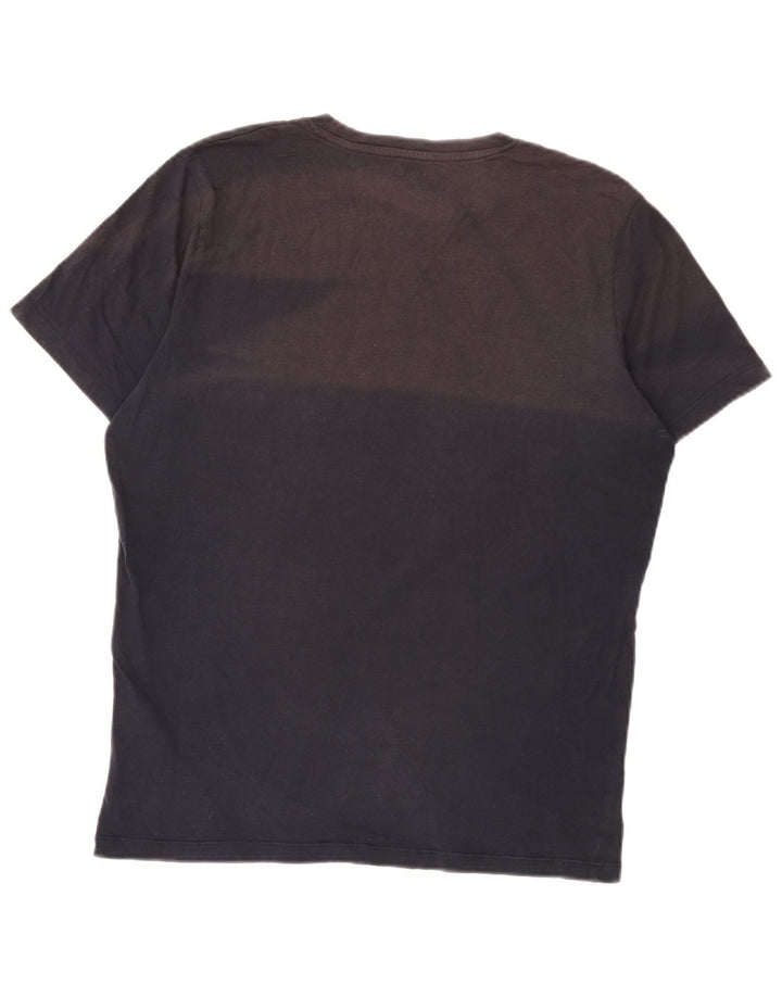 Jack & Jones Herren-T-Shirt mit Grafik, mittlere Marineblau-Baumwolle