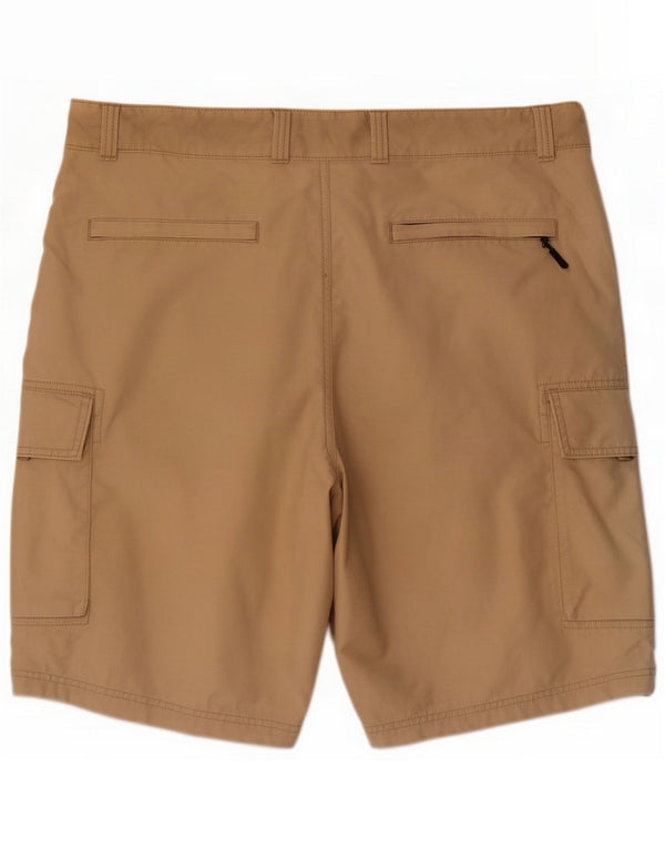 Marks & Spencer Herren Cargo Shorts XL W38 Beige Baumwolle