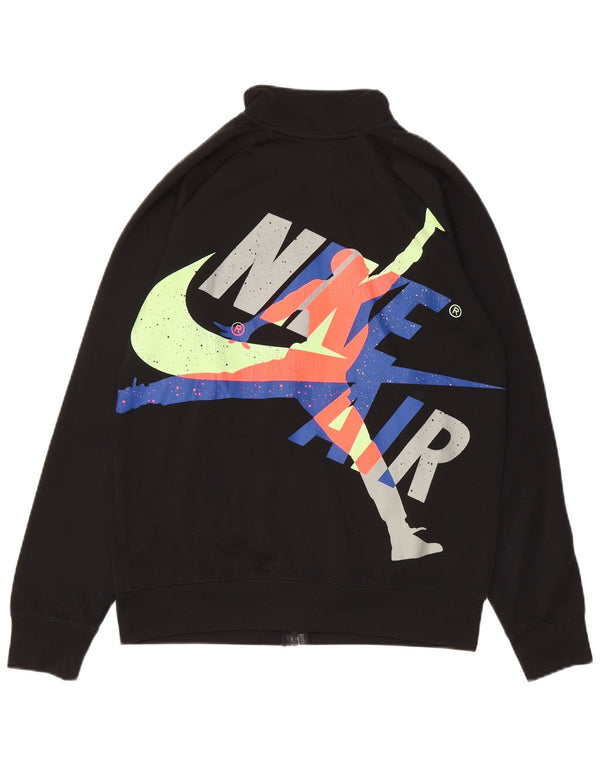 Jordan Boys Graphic Trainingsanzug-Top-Jacke, 13–14 Jahre, XL, Schwarz