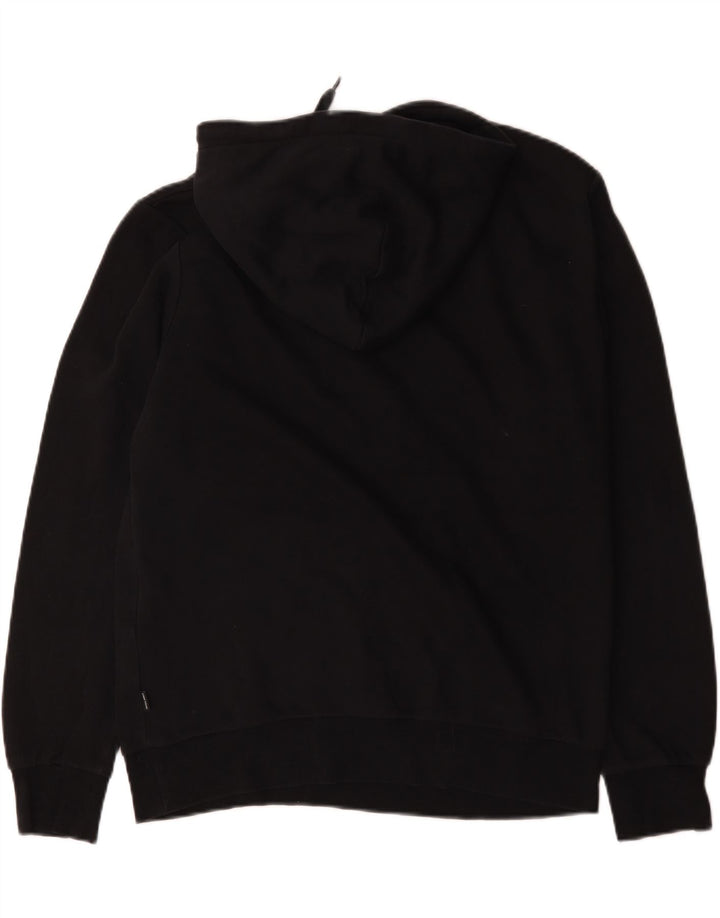 Jack & Jones Herren-Kapuzenpullover mit Grafik, mittelschwarz, Baumwolle