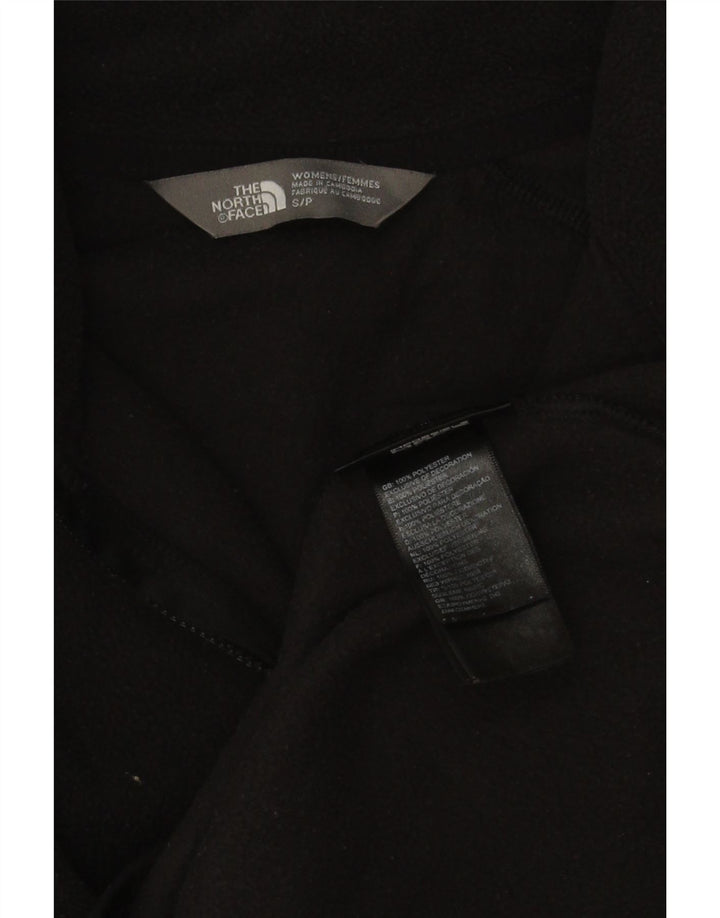 The North Face Damen-Oversize-Fleecepullover mit Reißverschluss am Hals, Gr. 10, Größe S, Schwarz