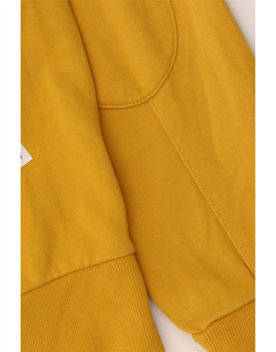 Sun68 Herren-Kapuzenpullover mit Reißverschluss, mittelgelbe Baumwolle