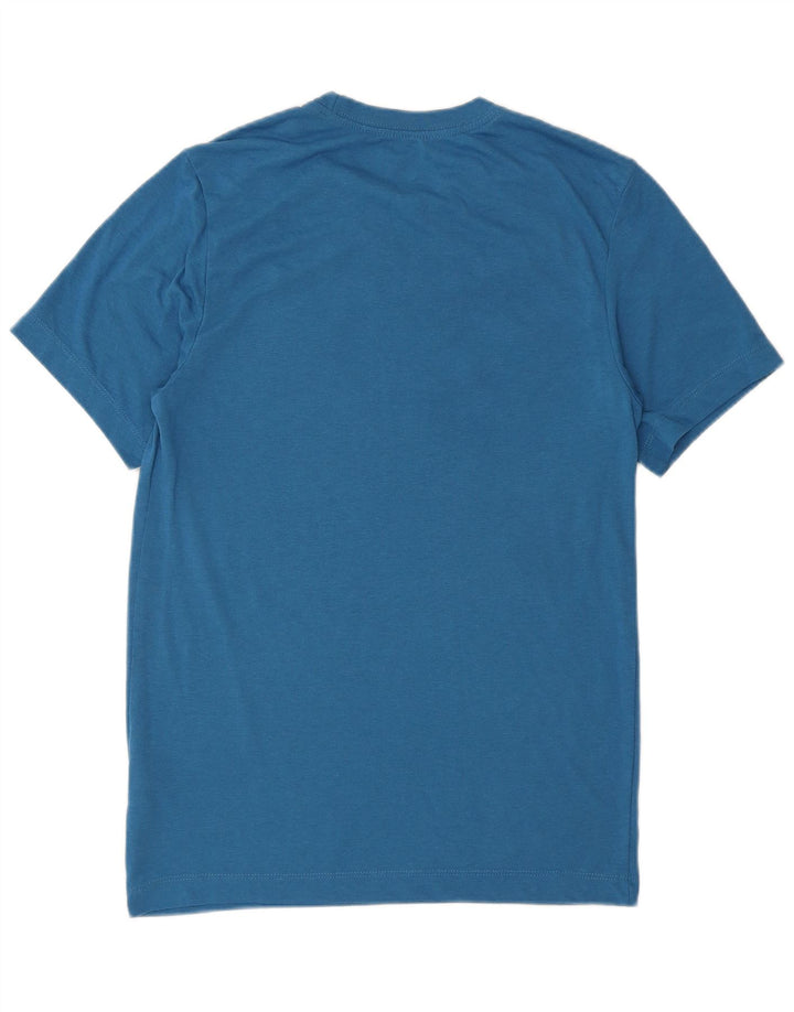 Nike Herren Dri Fit Graphic T-Shirt Top XS Blau Polyester