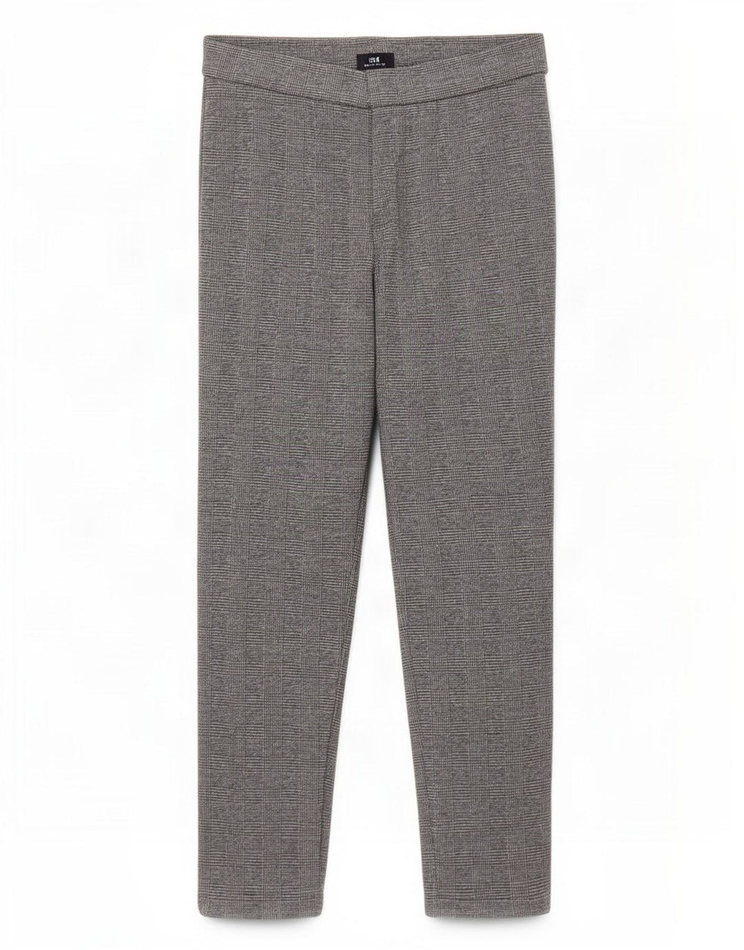Marks & Spencer Damen Crop Leggings UK 14 Large Graues Hahnentritt-Polyester