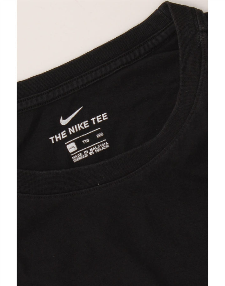 Nike Herren T-Shirt Top 2XL Schwarz