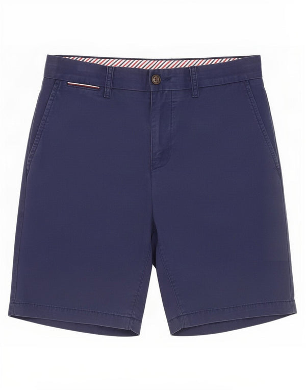 Tommy Hilfiger Herren-Chinoshorts, Größe M, W30, Marineblau, Baumwolle