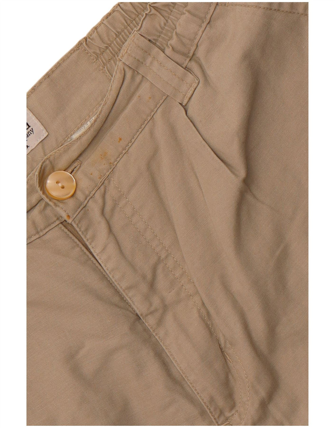 COLUMBIA Gerade Cargohose für Damen, mittelgroß, W30, L29, beige, Baumwolle