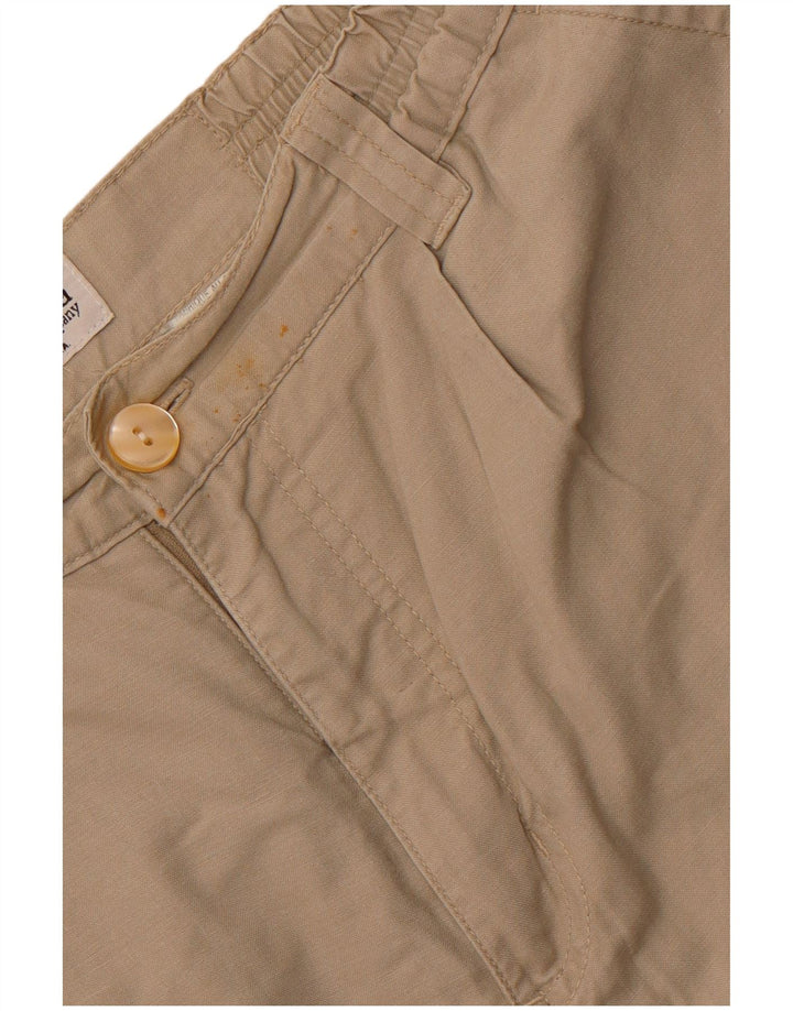 COLUMBIA Gerade Cargohose für Damen, mittelgroß, W30, L29, beige, Baumwolle