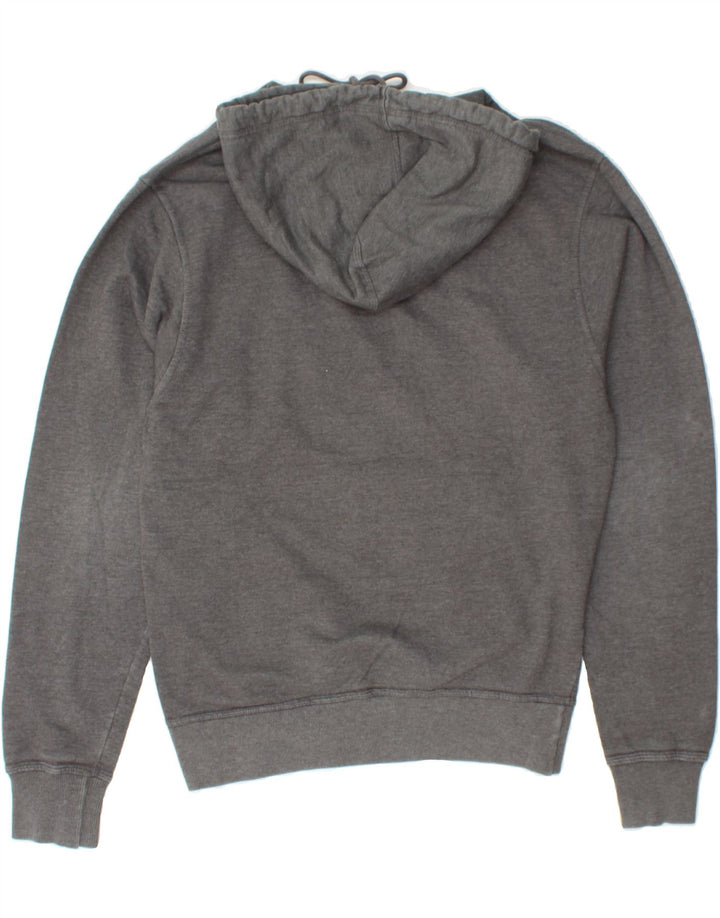 CHAMPION Mens Graphic Hoodie Jumper Small Grey Cotton Vintage Champion and Second-Hand Champion from Messina Hembry 