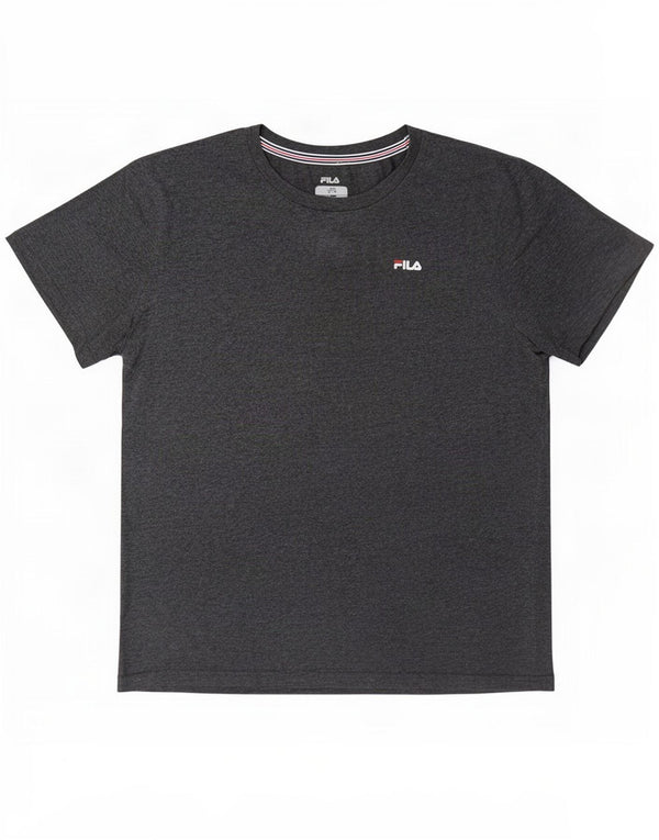 Fila Herren T-Shirt Top XL Grau Baumwolle