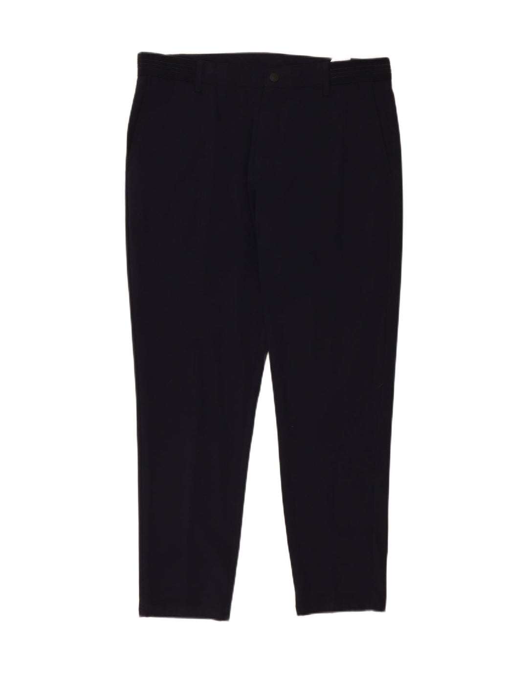 Zara Slim Chino-Hose für Herren, XL, W34, L29, Marineblau, Polyester
