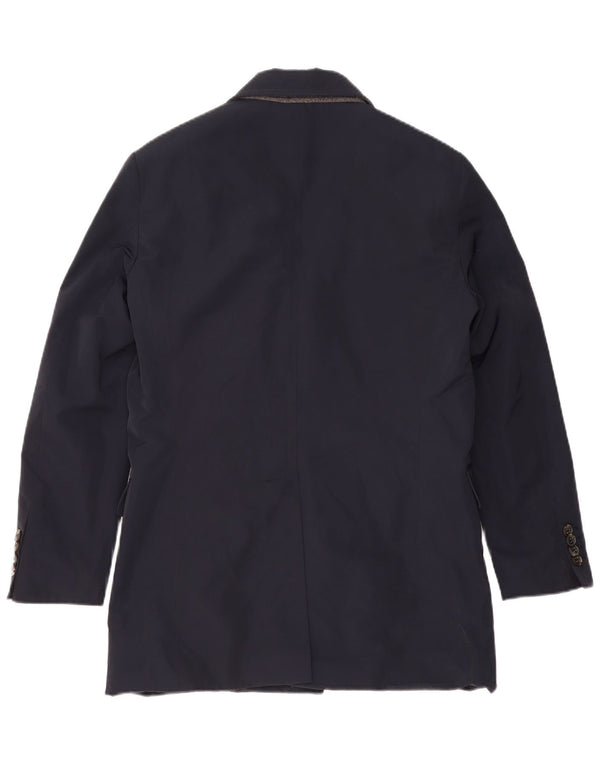 Liu Jo Herren-Blazer mit 3 Knöpfen, Größe IT 48, mittelmarineblau, Polyester