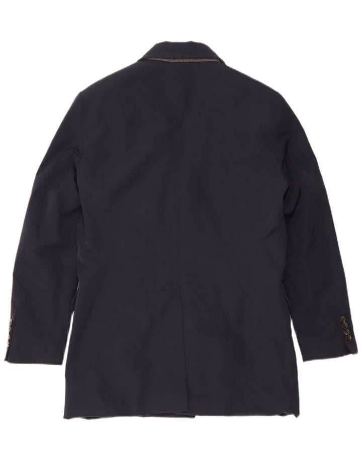 Liu Jo Herren-Blazer mit 3 Knöpfen, Größe IT 48, mittelmarineblau, Polyester