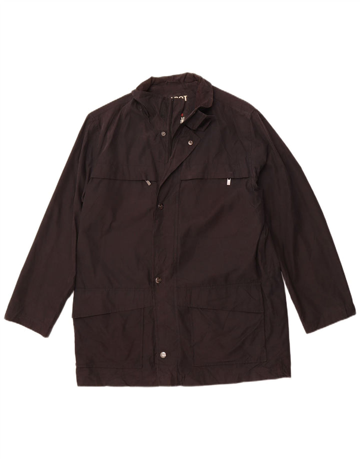 POLBOT Herren Utility Jacke UK 40 Large Schwarz Polyester