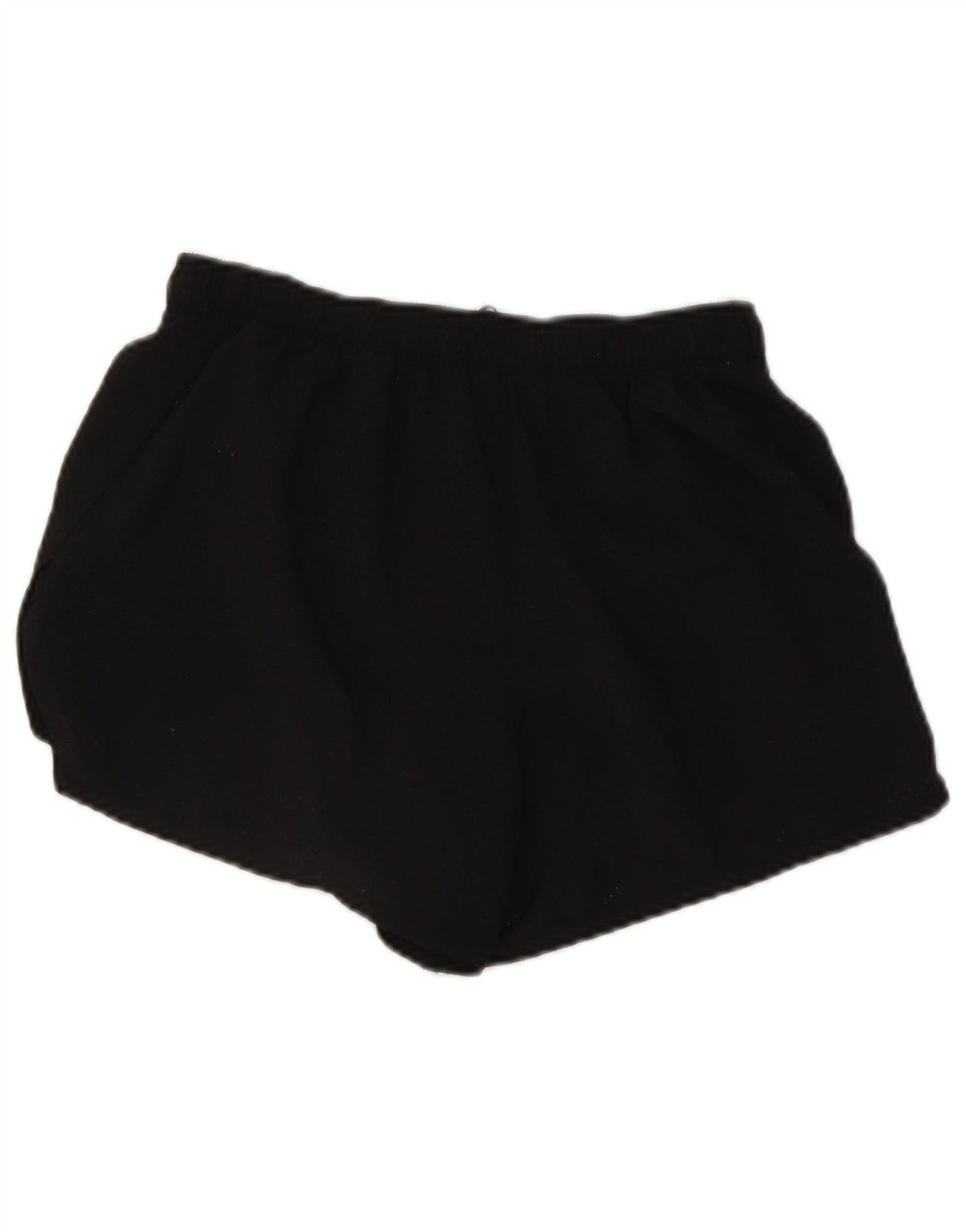 Nike Damen Dri Fit Sport Shorts UK 12 Medium Schwarz Polyester