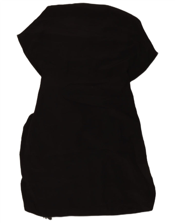 ALL SAINTS Womens Bubble Dress UK 14 Large Black Polyester