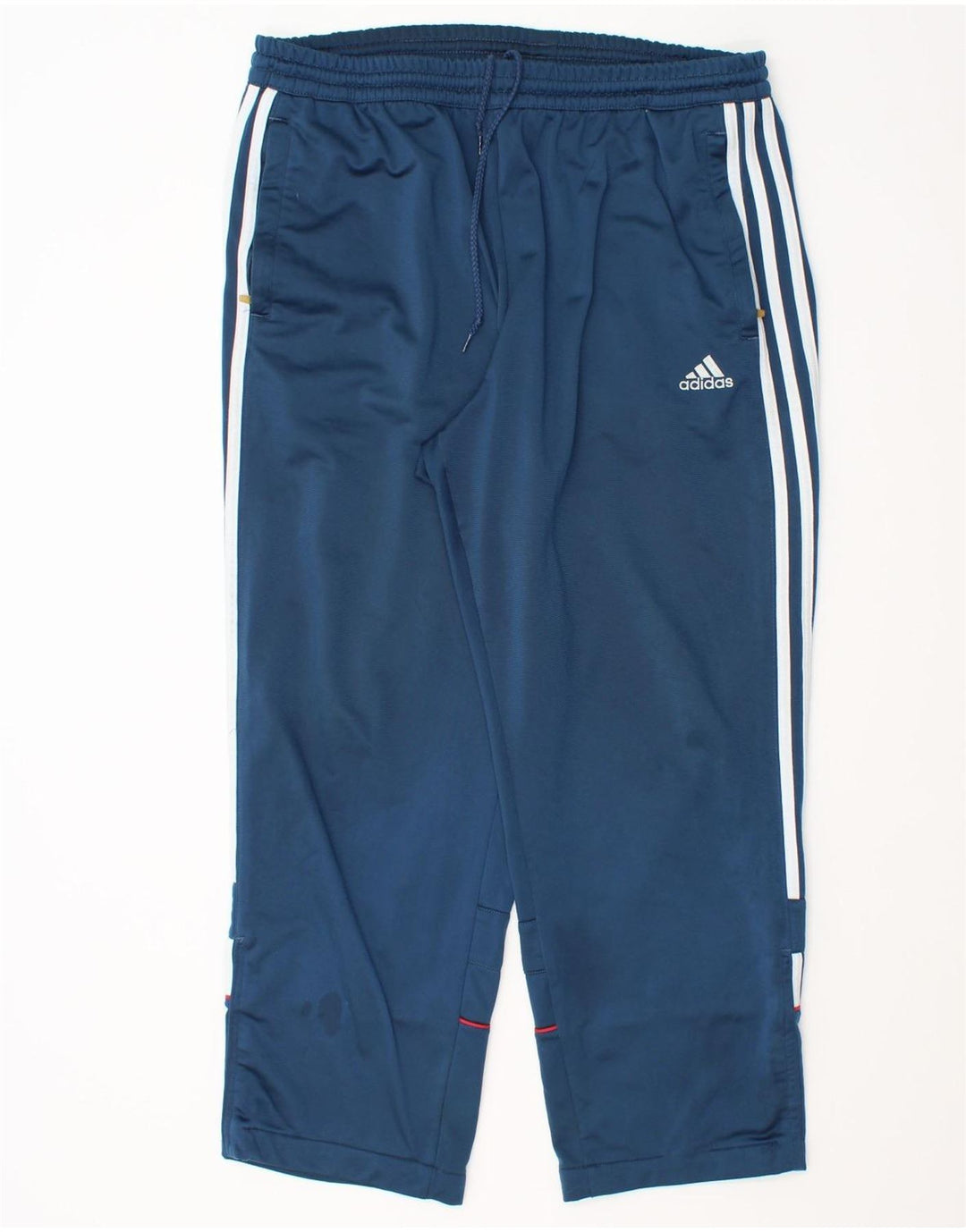Adidas Herren-Trainingshose UK 40/42 Mittelblaues Polyester