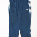 Adidas Herren-Trainingshose UK 40/42 Mittelblaues Polyester