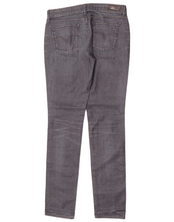 Levi's Damen Demi Curve Skinny Jeans W29 L34 Graue Baumwolle