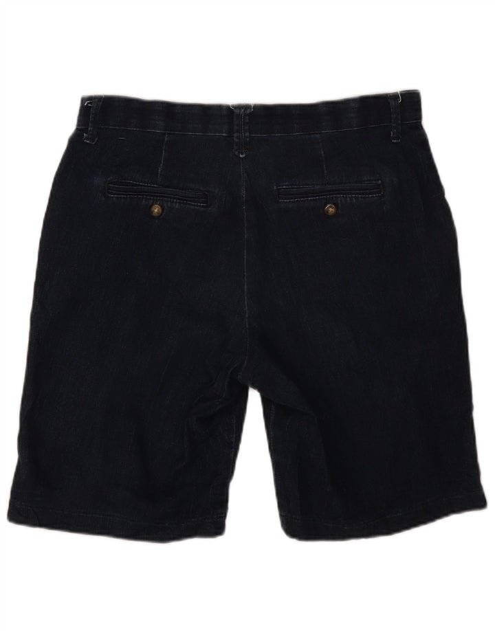 Lee Damen Jeansshorts US 10 Large W32 Marineblaue Baumwolle