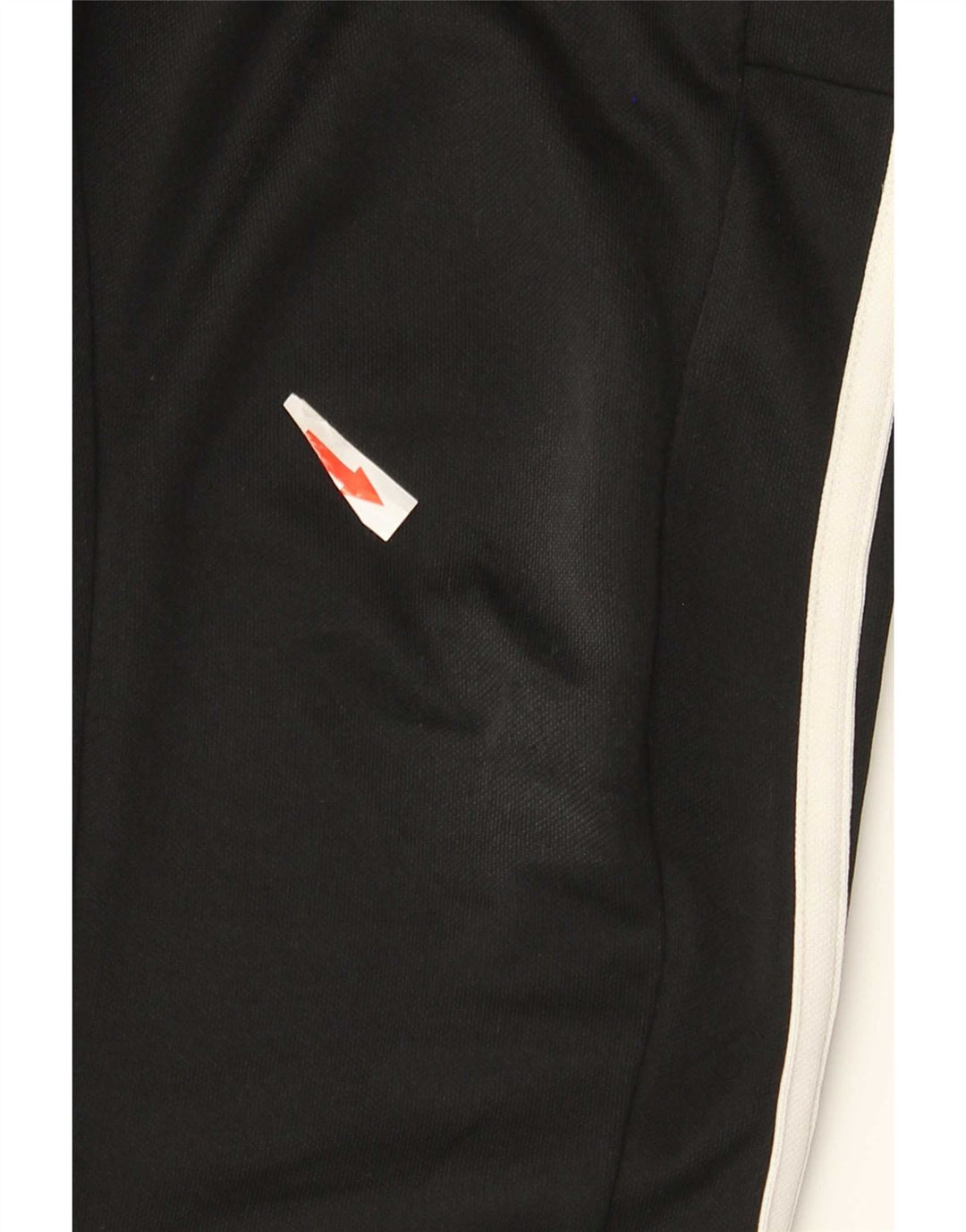 Adidas Damen Trainingshose UK 10 Small Schwarz Polyester
