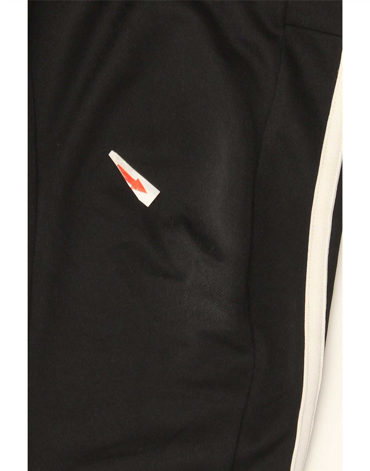 Adidas Damen Trainingshose UK 10 Small Schwarz Polyester