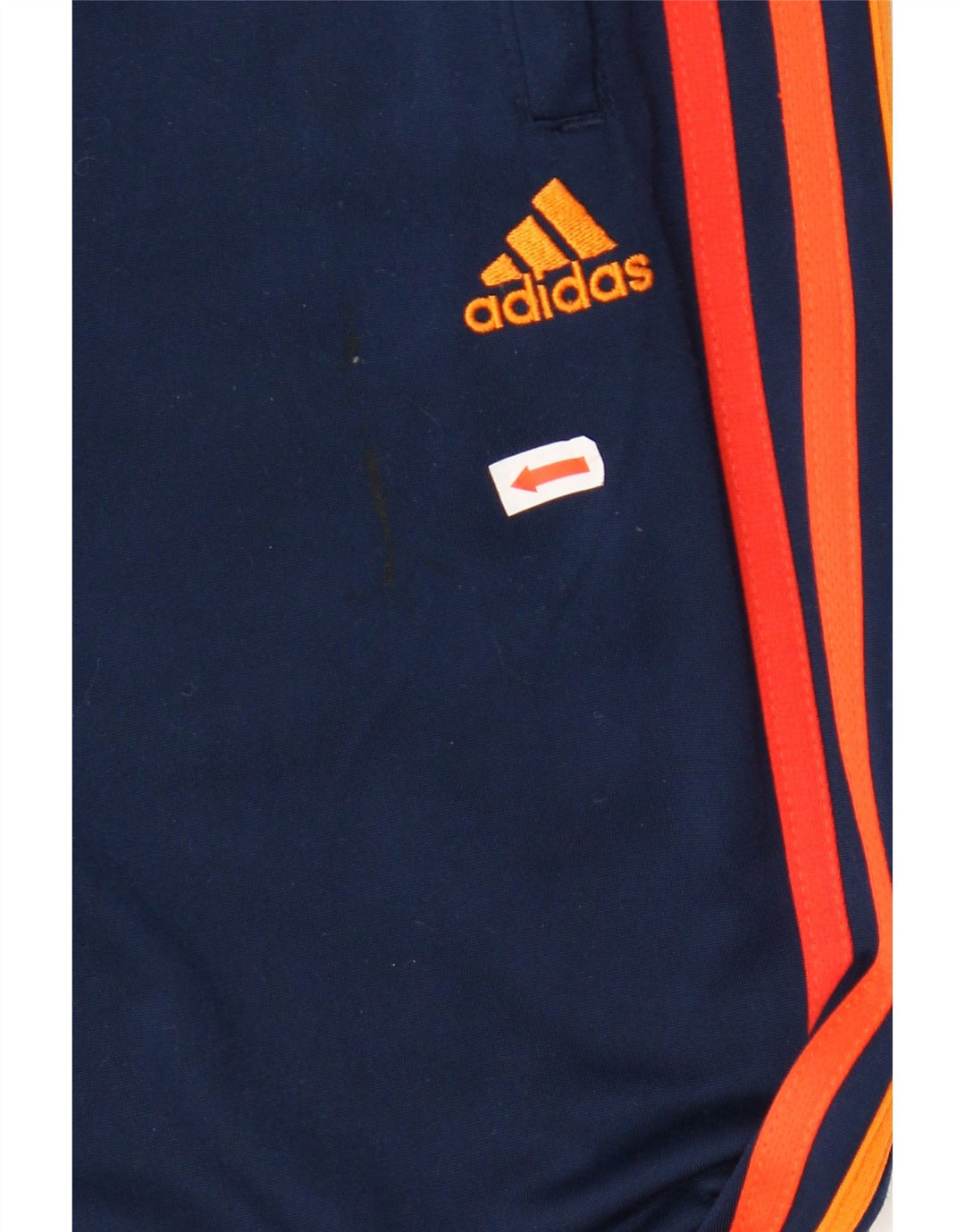 Adidas Herren-Trainingshose UK 40/42 Mittelmarineblaues Polyester