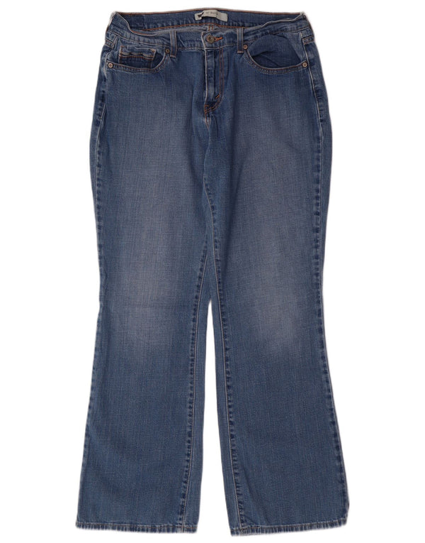 Levi's Damen 515 Bootcut Jeans US 10 Large W30 L32 Blue Cotton Classic