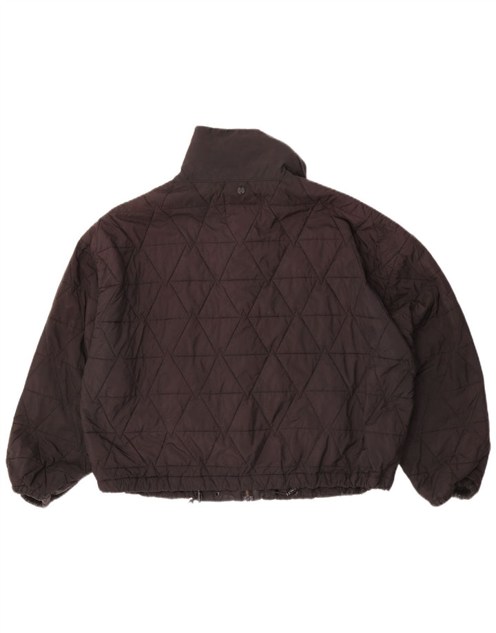 Scotch & Soda Damen Übergroße Steppjacke UK 10 Small Schwarz Polyester