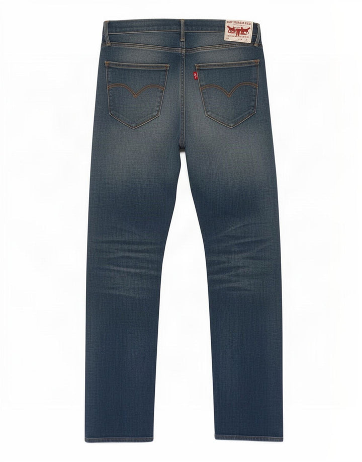Levi's Herren 504 Straight Jeans W34 L31 Blau