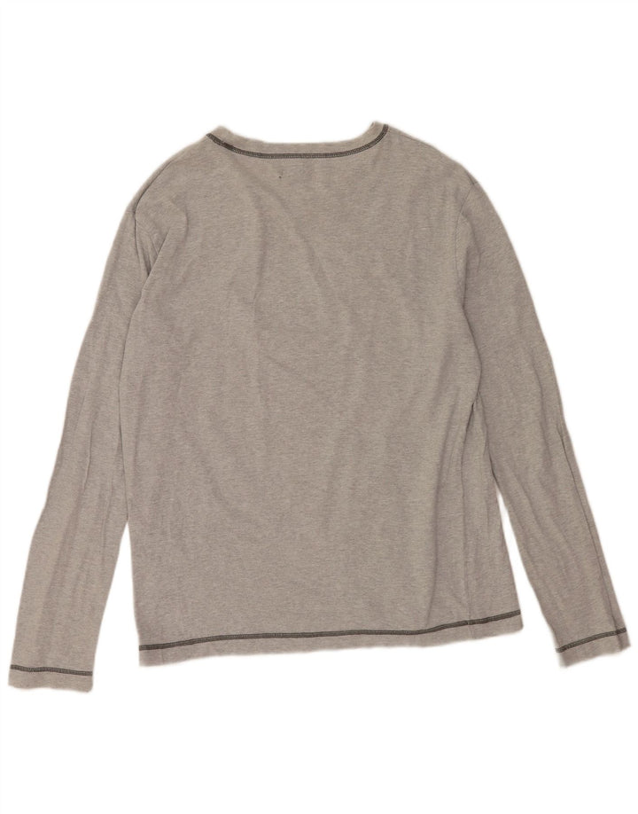 Levi's Herren-Oberteil, langärmelig, groß, aus grauer Baumwolle